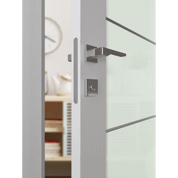 PALLADIO 202 4H VETRO BIANCO NOBLE SWING BELLDINNI MODERN INTERIOR DOOR - 3