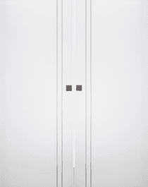 SMART PRO 2V POLAR WHITE DOUBLE MAGIC BELLDINNI MODERN INTERIOR DOOR - 1
