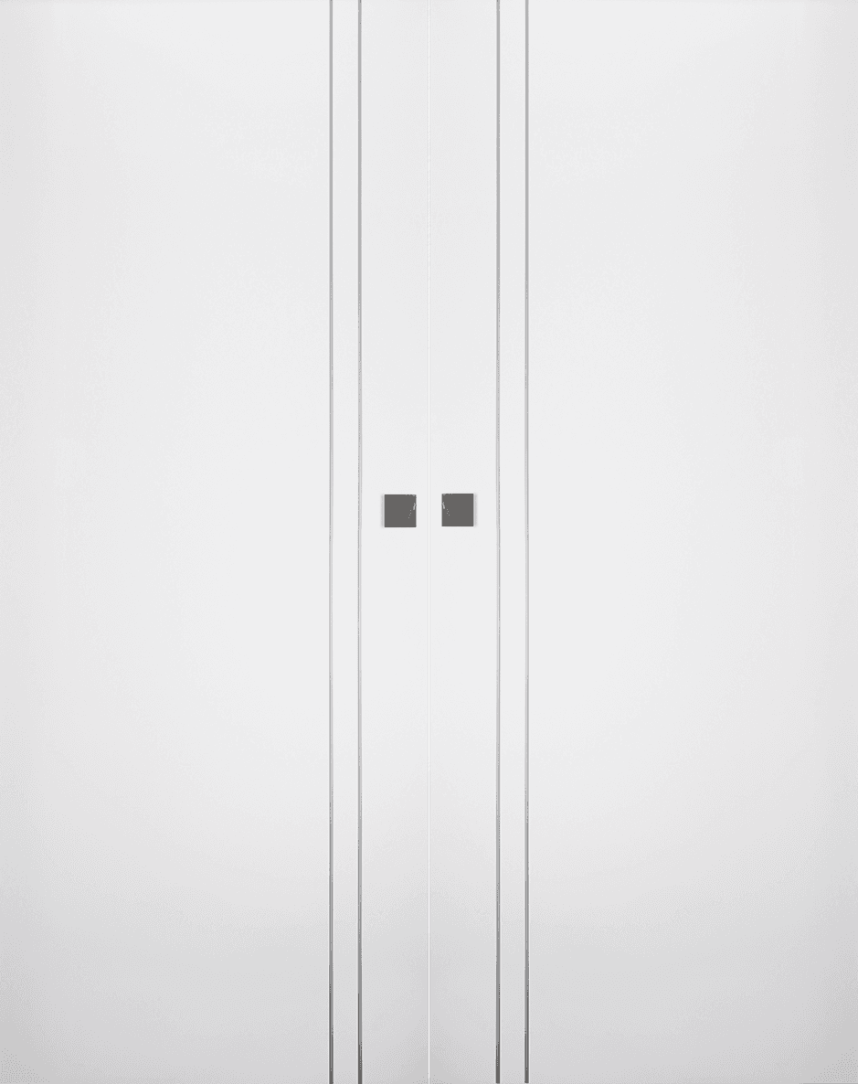 SMART PRO 2V POLAR WHITE DOUBLE MAGIC BELLDINNI MODERN INTERIOR DOOR - 1