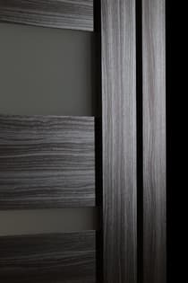 MIRELLA VETRO GRAY OAK POCKET BELLDINNI MODERN INTERIOR DOOR - 2