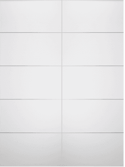 SMART PRO 4H POLAR WHITE DOUBLE BARN BELLDINNI MODERN INTERIOR DOOR - 2