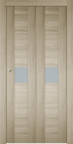 EDNA VETRO SHAMBOR BI-FOLD BELLDINNI MODERN INTERIOR DOOR - 1