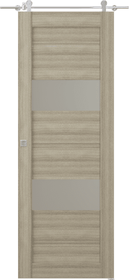 VITA VETRO SHAMBOR BARN BELLDINNI MODERN INTERIOR DOOR - 1