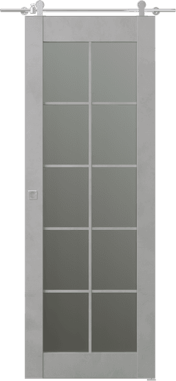 AVON 10 LITE VETRO LIGHT URBAN BARN BELLDINNI MODERN INTERIOR DOOR - 1