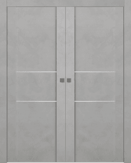 AVON 01 2H LIGHT URBAN DOUBLE POCKET DOORS BELLDINNI MODERN INTERIOR DOOR - 1