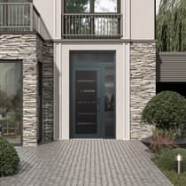 Modern Steel Front Door Diamond C7 - 5