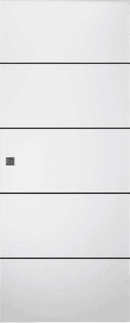 SMART PRO 4H BLACK POLAR WHITE DOUBLE MAGIC DOORS BELLDINNI MODERN INTERIOR DOOR - 1
