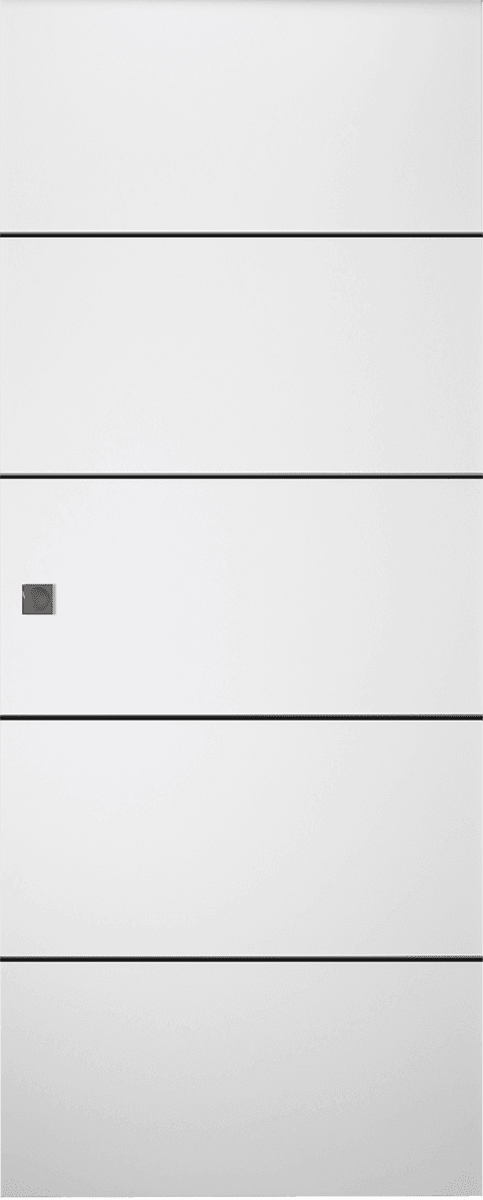 SMART PRO 4H BLACK POLAR WHITE DOUBLE MAGIC DOORS BELLDINNI MODERN INTERIOR DOOR - 1