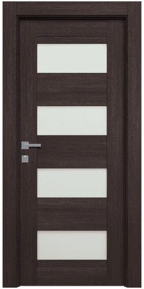 AVON 07-08 VETRO VERALINGA OAK SWING DOORS BELLDINNI MODERN INTERIOR DOOR - 1