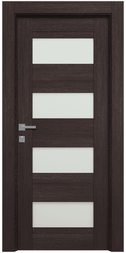 AVON 07-08 VETRO VERALINGA OAK SWING DOORS BELLDINNI MODERN INTERIOR DOOR - 1