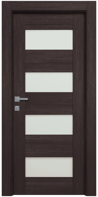 AVON 07-08 VETRO VERALINGA OAK SWING DOORS BELLDINNI MODERN INTERIOR DOOR