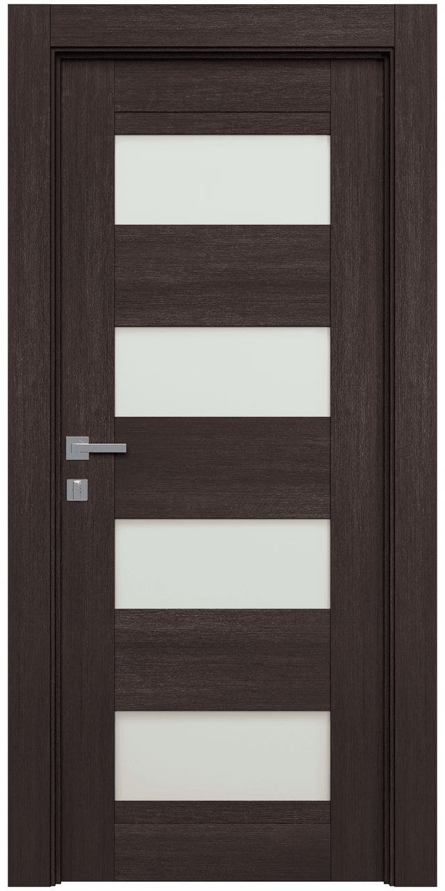 AVON 07-08 VETRO VERALINGA OAK SWING DOORS BELLDINNI MODERN INTERIOR DOOR