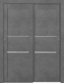 AVON 07 3H DARK URBAN BYPASS BELLDINNI MODERN INTERIOR DOOR - 1