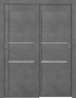 AVON 07 3H DARK URBAN BYPASS BELLDINNI MODERN INTERIOR DOOR - 1