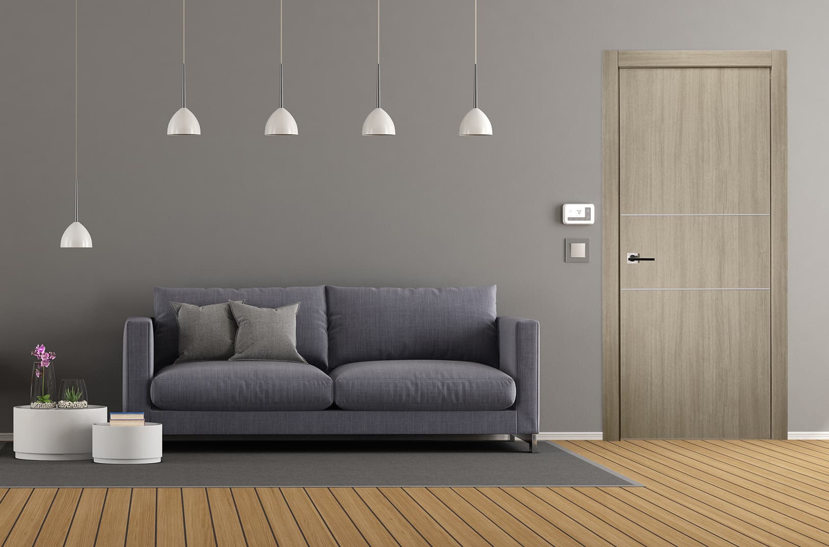 OPTIMA 2H SHAMBOR BARN BELLDINNI MODERN INTERIOR DOOR - 3