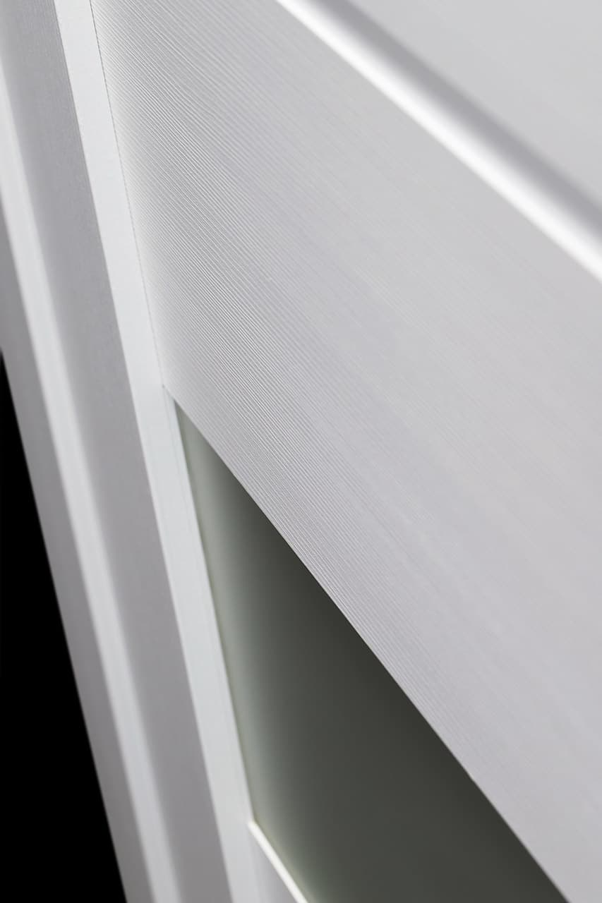 GINA VETRO BIANCO NOBLE DOUBLE DOORS BELLDINNI MODERN INTERIOR DOOR - 8