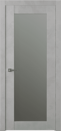 AVON 207 VETRO LIGHT URBAN SWING BELLDINNI MODERN INTERIOR DOOR - 1