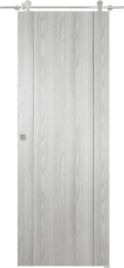 AVON 01 RIBEIRA ASH DOUBLE BARN BELLDINNI MODERN INTERIOR DOOR - 1
