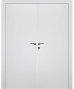 UNICA BIANCO NOBLE DOUBLE BELLDINNI MODERN INTERIOR DOOR - 1