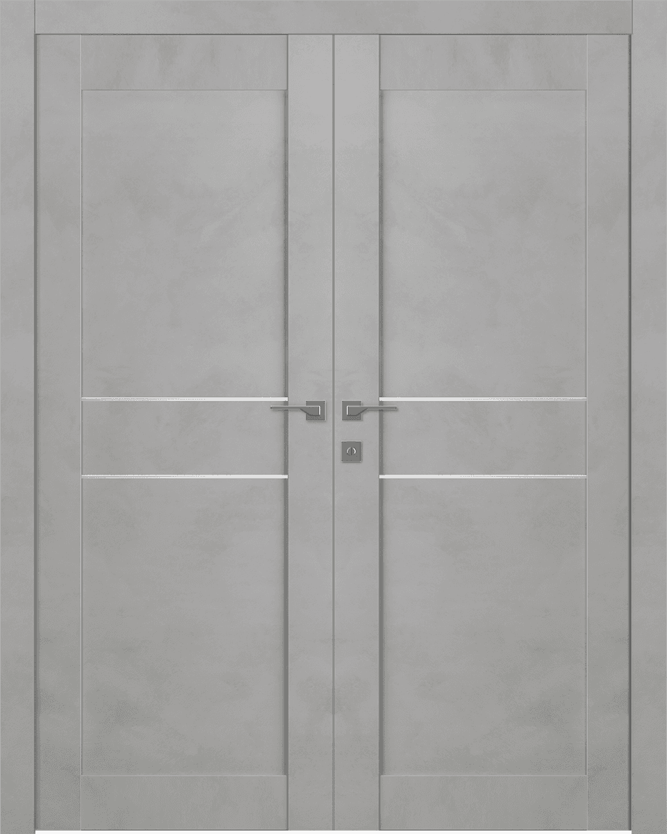 AVON 07 2HN LIGHT URBAN DOUBLE BELLDINNI MODERN INTERIOR DOOR - 1