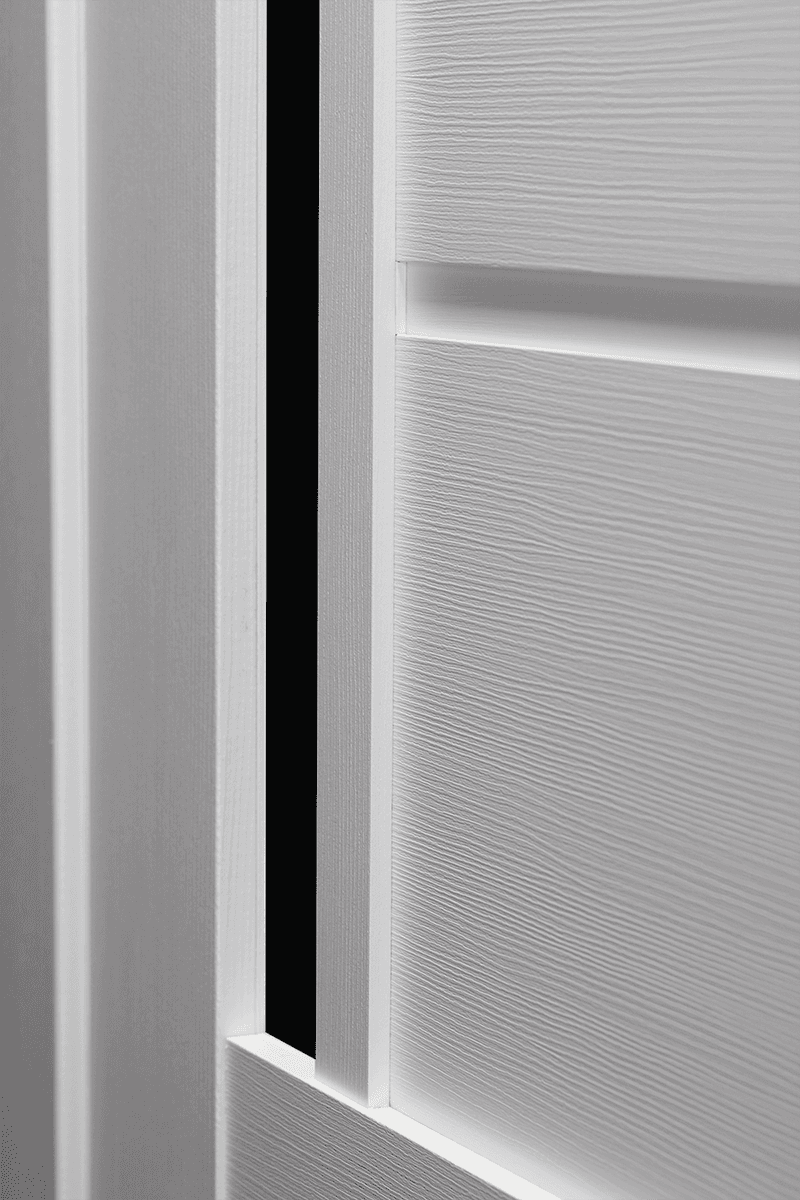 ESTA BLACK VETRO BIANCO NOBLE MAGIC BELLDINNI MODERN INTERIOR DOOR - 4