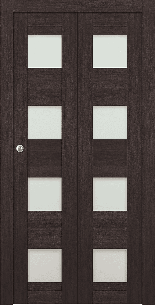 AVON 07-08 VETRO VERALINGA OAK BI-FOLD DOORS BELLDINNI MODERN INTERIOR DOOR - 1