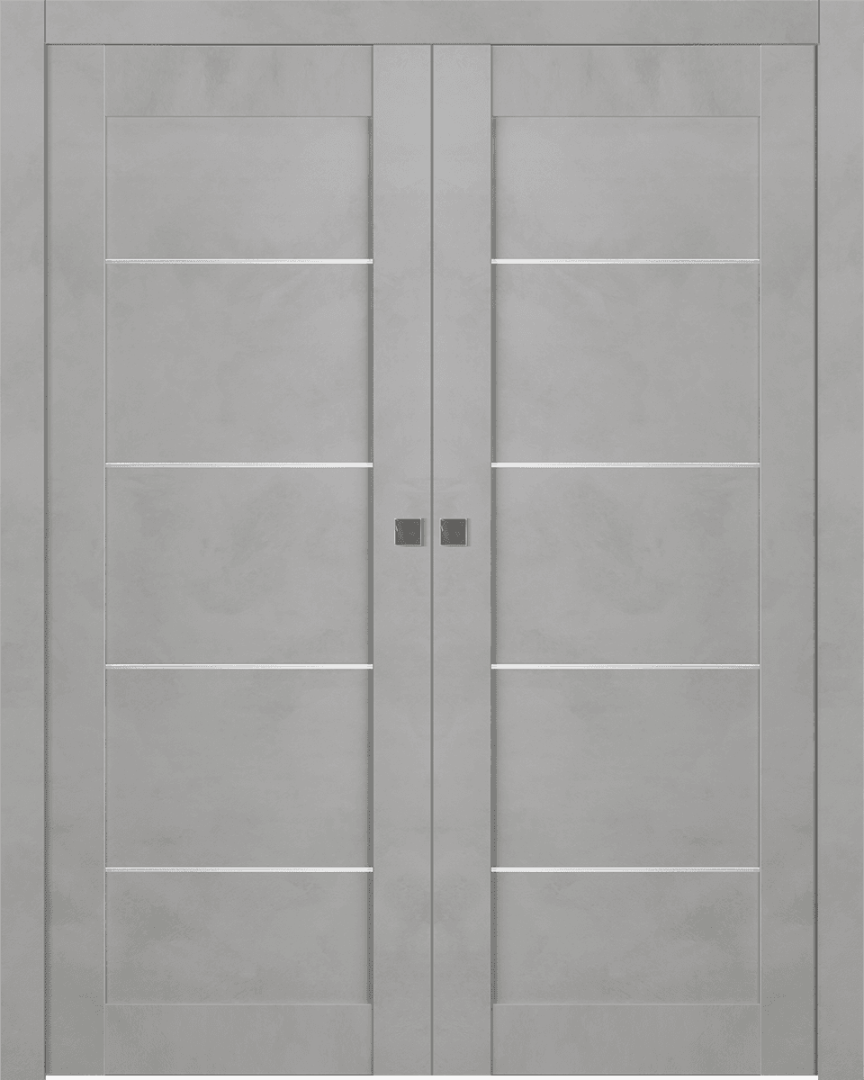 AVON 07 4H LIGHT URBAN DOUBLE POCKET BELLDINNI MODERN INTERIOR DOOR - 1