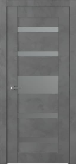 AVON 07-05 VETRO DARK URBAN SWING BELLDINNI MODERN INTERIOR DOOR - 1