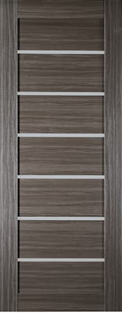 ALBA GRAY OAK SLAB BELLDINNI MODERN INTERIOR DOOR - 1