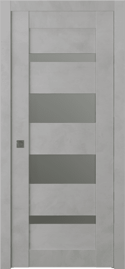 AVON 07-01 VETRO LIGHT URBAN POCKET BELLDINNI MODERN INTERIOR DOOR - 1