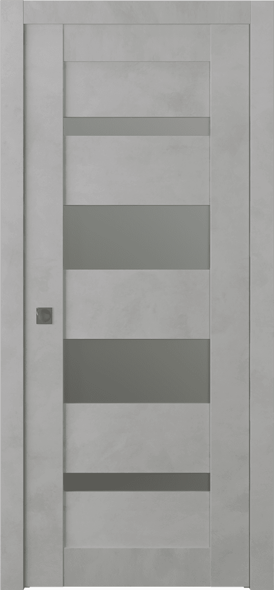 AVON 07-01 VETRO LIGHT URBAN POCKET BELLDINNI MODERN INTERIOR DOOR - 1