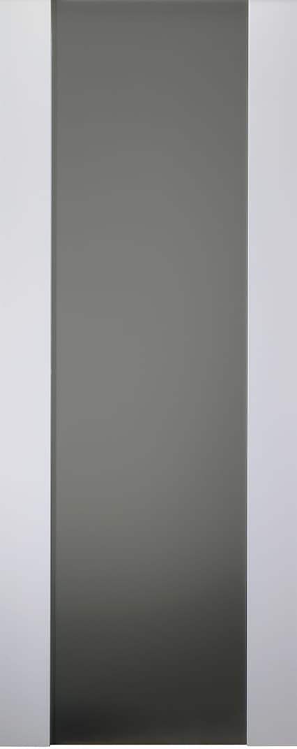 SMART PRO H3G VETRO POLAR WHITE SLAB BELLDINNI MODERN INTERIOR DOOR - 2