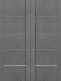 AVON 01 4H DARK URBAN DOUBLE MAGIC BELLDINNI MODERN INTERIOR DOOR - 1