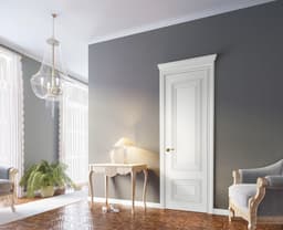 PALAZZO 2 POLAR WHITE DOUBLE BELLDINNI MODERN INTERIOR DOOR - 2