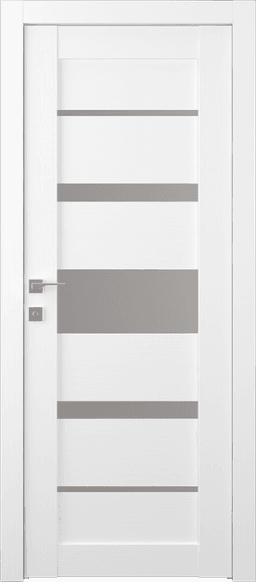 KINA VETRO BIANCO NOBLE SWING DOORS BELLDINNI MODERN INTERIOR DOOR - 1