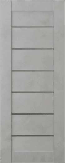 AVON 07-02 VETRO LIGHT URBAN SLAB BELLDINNI MODERN INTERIOR DOOR - 1