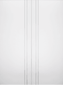 PALLADIO 2V BIANCO NOBLE DOUBLE MAGIC BELLDINNI MODERN INTERIOR DOOR - 2