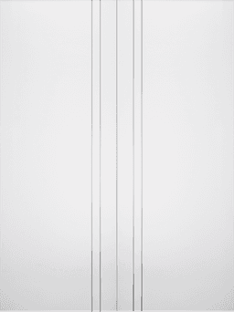 PALLADIO 2V BIANCO NOBLE DOUBLE MAGIC BELLDINNI MODERN INTERIOR DOOR - 2