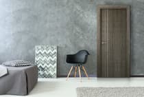 PALLADIO 2V GRAY OAK SWING BELLDINNI MODERN INTERIOR DOOR - 2