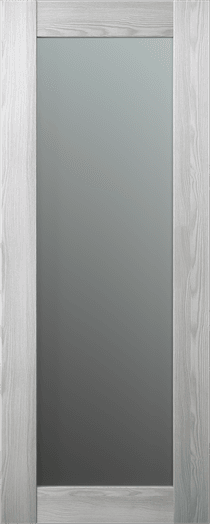 AVON 207 VETRO RIBEIRA ASH SLAB BELLDINNI MODERN INTERIOR DOOR - 1