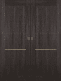 AVON 07 2H GOLD VERALINGA OAK DOUBLE MAGIC BELLDINNI MODERN INTERIOR DOOR - 1