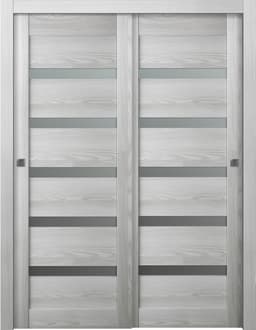 AVON 07-04 VETRO RIBEIRA ASH BYPASS BELLDINNI MODERN INTERIOR DOOR - 1