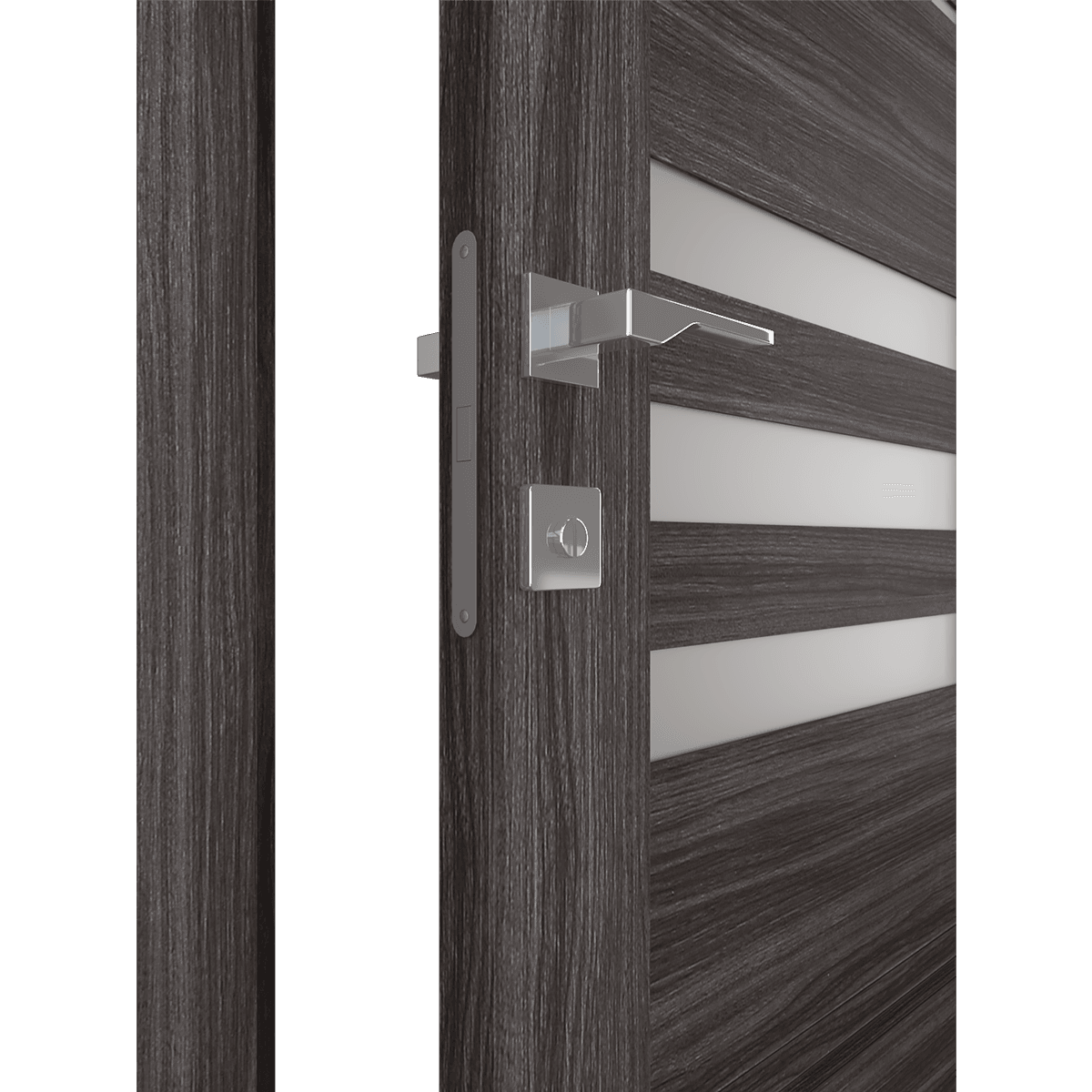 DOME VETRO GRAY OAK SWING BELLDINNI MODERN INTERIOR DOOR - 5