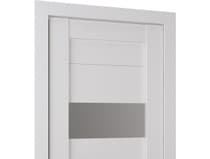 BERTA VETRO SNOW WHITE BI-FOLD BELLDINNI MODERN INTERIOR DOOR - 3