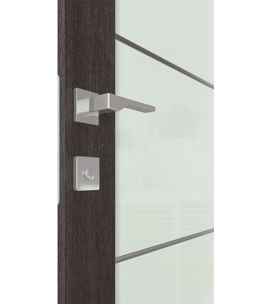 AVON 202 4H VETRO VERALINGA OAK CLOSET BELLDINNI MODERN INTERIOR DOOR - 2