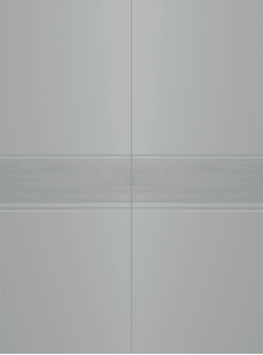 TWINWOOD 2 LIGHT GREY DOUBLE MAGIC BELLDINNI MODERN INTERIOR DOOR - 2