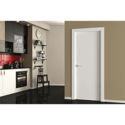 OPTIMA SNOW WHITE POCKET BELLDINNI MODERN INTERIOR DOOR - 2