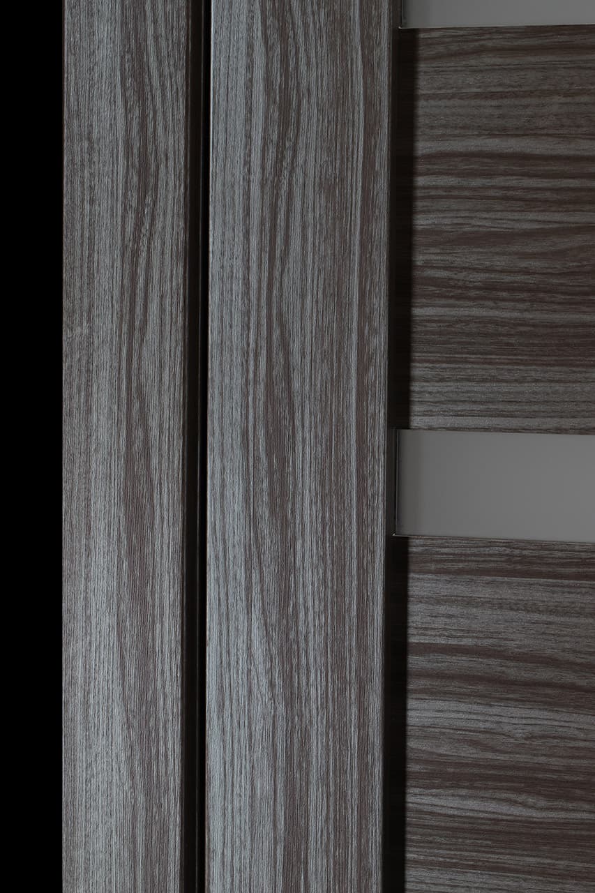 LEORA VETRO GRAY OAK DOUBLE BELLDINNI MODERN INTERIOR DOOR - 6