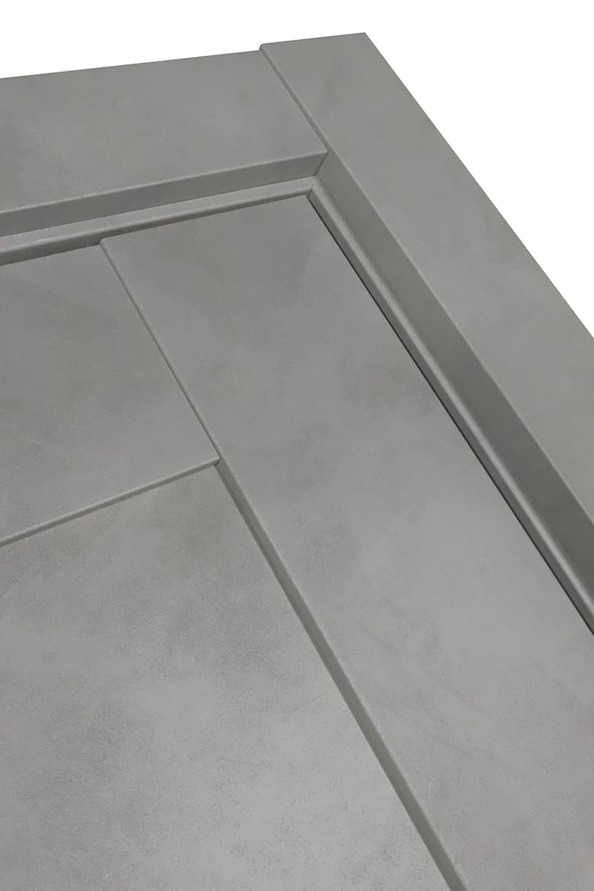 AVON 07 R DARK URBAN DOUBLE INVISIBLE METAL FRAME BELLDINNI MODERN INTERIOR DOOR - 4