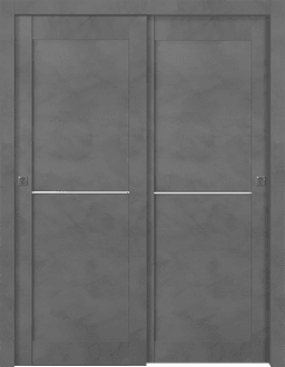 AVON 07 1H DARK URBAN BYPASS BELLDINNI MODERN INTERIOR DOOR - 1